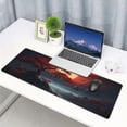 thumbnail image 6 of Japanese Gaming Mouse Pad Black Mouse Pad Kanagawa Large Mousepad Non-Slip Rubber Base Waterproof with Stitched Edges for Gaming Office Home, 31.5x11.8 Inch, 6 of 10