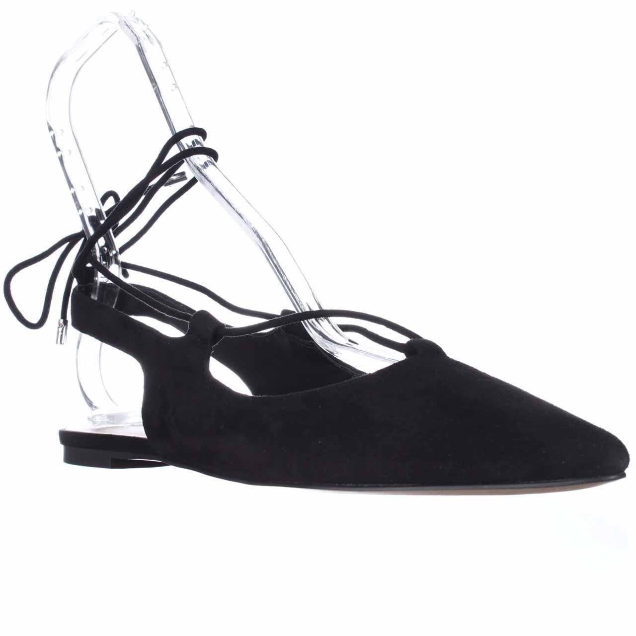 franco sarto flats with ankle strap