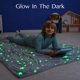 thumbnail image 2 of Manta Joiedomi Glow in Dark Star, 127 x 152 cm, franela suave, 2 of 7