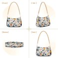 thumbnail image 7 of FORMRS Womens Shoulder Bag with Chain Strap Clutch Purse Cute Tote Handbag, Acorn Leaves Pattern, 7 of 7