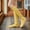 Yellow, variant on Dyfzdhu Women Stockings Calf Socks Winter Thermal Casual Soft Tube Socks Solid Color Fluffy Knee High Socks Christmas Gift