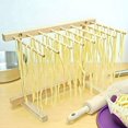 thumbnail image 1 of Southern Homewares collapsible Wooden Pasta Drying Rack Natural Beechwood, 1 of 1
