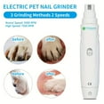 thumbnail image 5 of Electric Pet Nail Grinder USB Rechargeable Electric Dog Nail Clippers Quiet Electric Dog Cat Paw Nail Trimmer Tool, 5 of 11