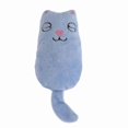 thumbnail image 1 of Pet Cat Cute Tail Soft Plush Toy Bite Resistant Mint Interactive Toys (Blue), 1 of 1