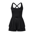 thumbnail image 3 of Ropa deportiva sexy de yoga y tenis para mujer con espalda abierta: tejido transpirable de verano, ajuste elástico para ropa deportiva., 3 of 3