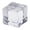 Clear, variant on Ice Cube Shaped Stress Relief Squeeze Ball Transparent Pink Party Favors Goody Bag Fillers Desk Tool 1.18 Inch 1 Pack