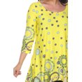 thumbnail image 3 of White Mark Tunique pour Femmes à Manches 3/4 en Jersey, 3 of 5