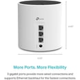 thumbnail image 2 of ROUTER DECO X55-1PACK AX3000 5GHZ: 2402 MBPS (802.11AX,HE160) 2.4GHZ: 574 MBPS (802.11AX) WHOLE HOME MESH WIFI 6, DUAL BAND, 4 STREAMS, 2X2 MU-MIMO OFDMA, COBERTURA HASTA 230 MÂ² EL PAQUETE DE UNA PZA TP-Link DECO X55 (1PACK), 2 of 2