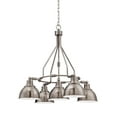 thumbnail image 3 of 35925-LB Craftmade Lighting Timarron - Five Light Chandelier - 29.5 inches wide by 26.88 inches high     -Traditional Installation, 3 of 5