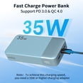 thumbnail image 2 of Cargador portátil NOBIS Power Bank de carga rápida de 20000 mAh, 2 of 6