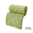 thumbnail image 3 of 2025 Kingfansion Summer Blankets For Beds Queen Clearance Personal Summer Thin Quilt, Small Quilt Blanket, Solid Color Butterfly Flower Coral Flannel Blanket, Shawl Nap Blanket 39.37x59in, 3 of 6