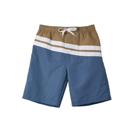 - Color Block Swim Trunk (Big Boys)