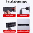 thumbnail image 4 of Maytalsory Tool Rack Garage Workshop Equipment Organizer making commonly used Wall Mounted Screwdriver, 4 of 6