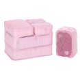 thumbnail image 1 of Juego de 6 unidades Packing Cubes JJ POWER Travel con bolsa para zapatos (rosa), 1 of 6