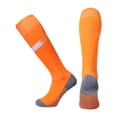 thumbnail image 5 of Miaoju Tube Socks Baseball Socks Softball Football Socks Durable and Moisture-Wicking Over the Calf, Orange One Size, 5 of 5
