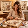 thumbnail image 5 of Luckky Hummingbird Pearl Art DIY Kit,Framed Elegant Bird and Flower Diamond Painting Kit,Pearl Diamond Art Supplies for Adult Beginners and Enthusiasts,Handmade Gift & Home Wall Decoration, 5 of 5