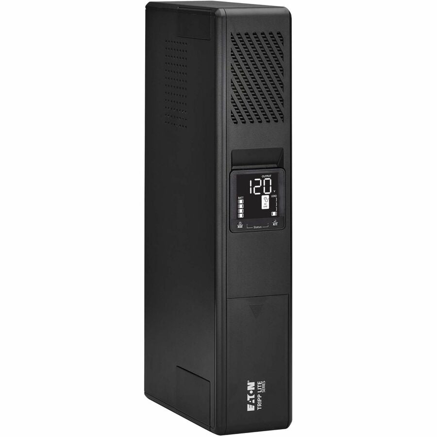 Eaton Tripp Lite Series 750VA 475W 120V Line-Interactive Cloud-Connected UPS with Remote Monitoring, 8 NEMA 5-15R Outlets (Surge and Battery Backup), LCD, 5-15P Plug, 2U Rack/Tower