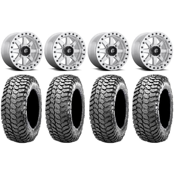 Fuel Maverick Bdlk Mh 15" Wheels 32" Liberty Tires Kawasaki Teryx Mule