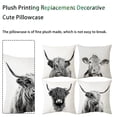 thumbnail image 2 of Matsuzay Funda de almohada de felpa con estampado decorativo de repuesto con patrón de animales geométricos para el hogar y la Oficina, funda Type3 NO3, 2 of 6