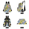 thumbnail image 4 of FORMRS Mini Backpack Purse for Women Quilted Travel Daypack Casual Shoulder Bag, Green Mountains, 4 of 7