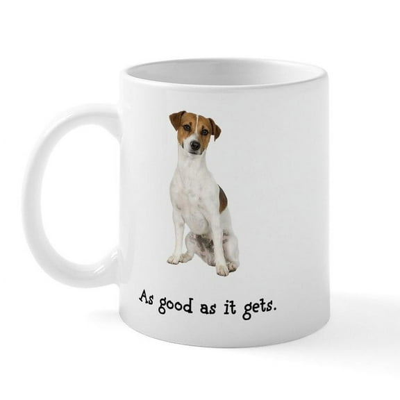 CafePress - Good Jack Russell Terrier Mug - 11 oz Ceramic Mug - Novelty Coffee Tea Cup