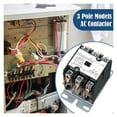 thumbnail image 4 of 1pc Motor Contactor 3 Pole Coil 25/32/40A 220AC Air Conditioner Replacement Relay For Lighting Compressors ,Replace Most, 4 of 4
