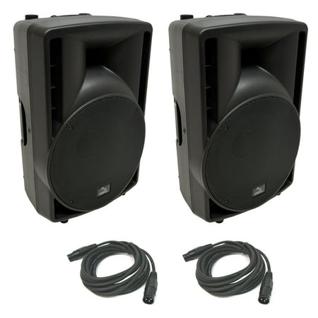 (2) Harmony Audio HA-C12A Pro DJ 12  Powered 800W PA Speaker & (2) XLR Cable price history on PriceWatchPro