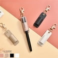 thumbnail image 4 of Hearth & Gear Necklace Style Pen Clip Keychain Portable Leather Pen Holder For Pens, 4 of 6