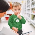 thumbnail image 4 of Shamrock Lucky Charmer Toddler Long Sleeve T Shirt, 4 of 5
