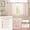 Blush Pink, variant on Short Burgundy Lace Curtains 45 Inch Length, 2 Panels W42 x L45, Rustic Leaf Floral Sheer Kitchen Window Curtains, Rod Pocket Light Filtering Privacy Tiers