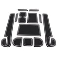 thumbnail image 1 of Center Console Mat, Anti Slip Door Pocket Liners Black White  For Maintenance Replacement For  Swift 2018-2020, 1 of 8