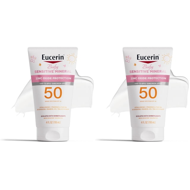 Loción de protección solar Eucerin Sun Sensitive Mineral SPF 50 120 ml
