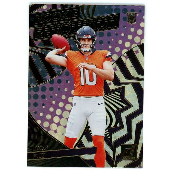 NFL 2024 Panini Donruss Football Revolution Bo Nix #12 (Rookie)