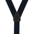 thumbnail image 3 of SuspenderStore Woven Pin Dot Suspenders - 1.38-Inch Wide Elastic - Clip - 6 Colors & 2 Sizes, 3 of 4