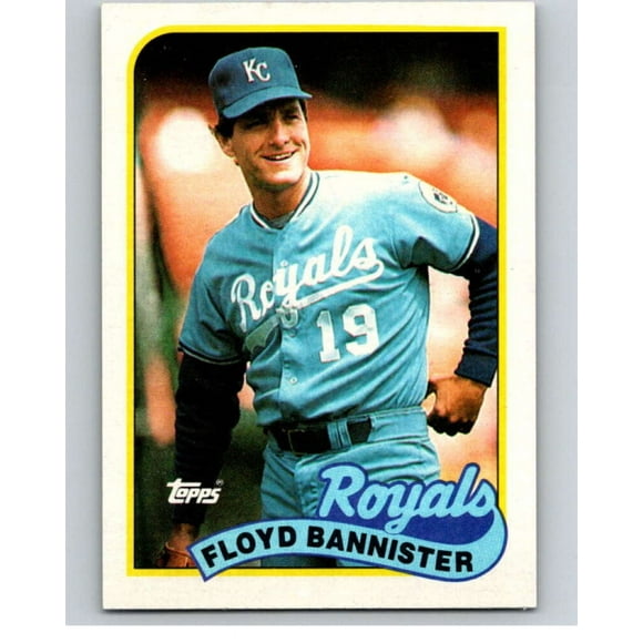 1989 Topps Baseball 638 Floyd Bannister Kansas City Royals