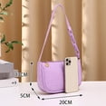 thumbnail image 4 of Btomtd Women's Fashion Shoulder Bag, Concise Style Messenger Purse and Handbag with Adjustable Strap, Casual Crossbody Bag for Everyday Style, Red, 4 of 9