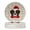 Brown, variant on Saint Bernard Merry Christmas Large Sandstone Coasters Pack of 4 4 in x 4 in