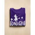 thumbnail image 3 of Tonight We Fly Happy Halloween Sweatshirt Women -Image by Shutterstock, Female 3X-Large, 3 of 4