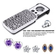 thumbnail image 4 of Portable Foldable Jewelry Loupes, Jewelers Eye Loupe Magnifier, Durable For Stamps Helping Jewelries, 4 of 8