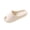 White, variant on Women and Men's Soft Soled EVA Pillow Slippers Lightweight Memory Foam Casual Anti-slip Textured Cloud Sandals White