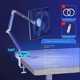 thumbnail image 3 of Tablet Stand Desktop Support Stand Phone Holder 360 Rotating Folding Office Fixing Magnetic Bracket, 3 of 5