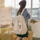 thumbnail image 1 of Mochila de moda para niños Mochila grande para estudiantes Mochila con decoración de animales lindos (Blanco) FLhrweasw Nuevo, 1 of 7