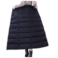 thumbnail image 3 of 1PCS winter skirt-[horizontal line] black-2XL, 3 of 5