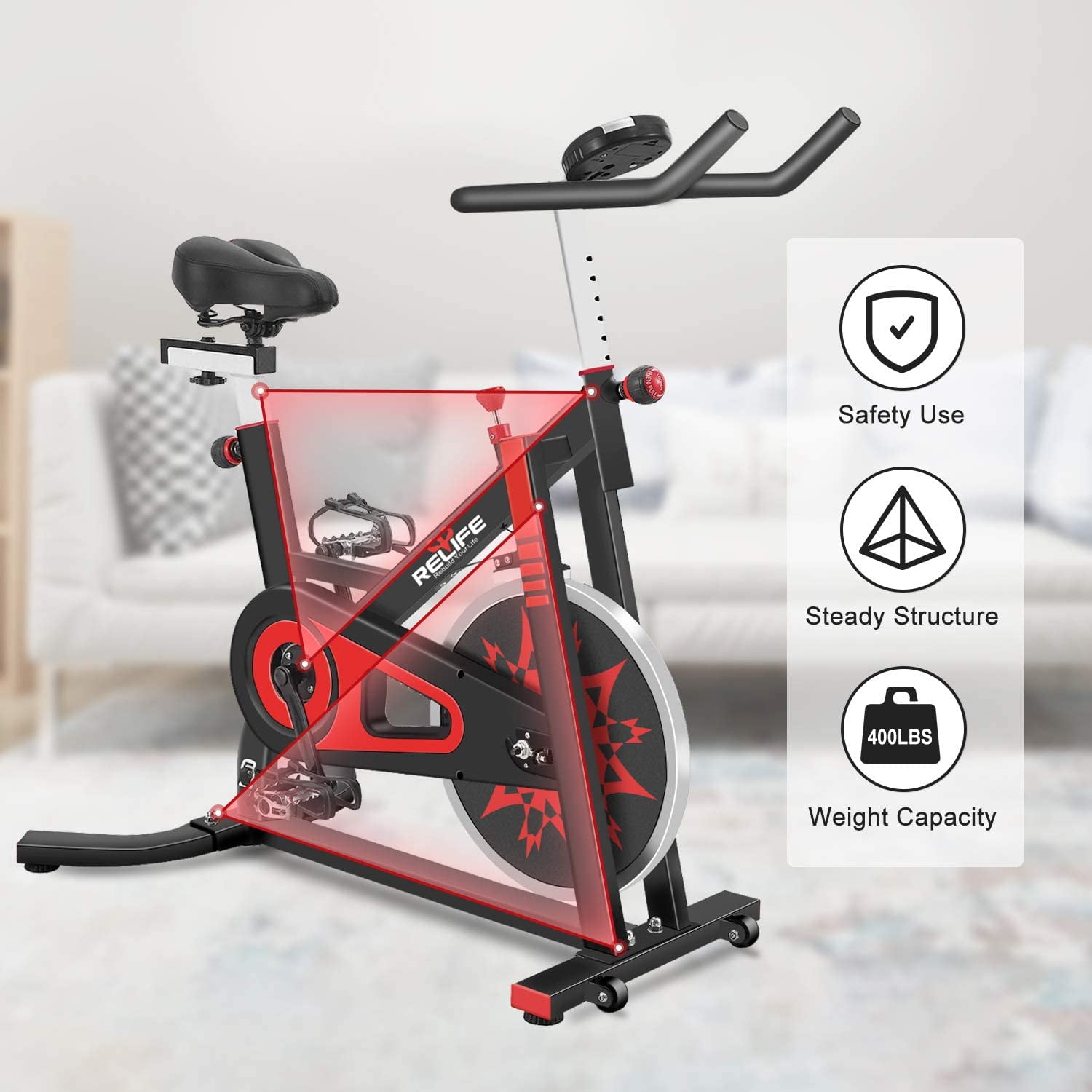 Relife rebuild your life spin bike sale