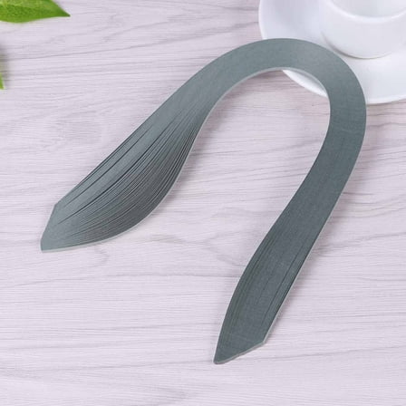 ROSENICE Quilling Paper Strips For Crafts 120Pcs Grey Art Supplies For Artists