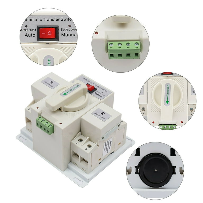 Automatic Dual Power Transfer Switch Generator Changeover Switch