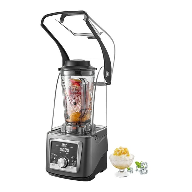 VEVOR Licuadora de 135 oz y 1400 W para batidos Licuadora procesadora de alimentos para cocina