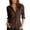 Brown, variant on Vivianyo HD Women's Collared Button Down Shirts, Womens Fall Roll Tab Long Sleeve Linen Blend Blouses with Chest Pockets Work Wear, Women's Army Green, Sizes S-2XL