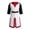 A90 White, variant on Halloween Costumes For Men Color Block Samurai Robe Medieval Knight Cosplay Outfit Stage Performance Fancy Dress For Adults Halloween Costume Red XXL