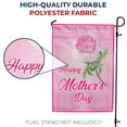 thumbnail image 4 of America Forever Happy Mother's Day Pink Rose Garden Flag 12.5 x 18 inches Best Mom Ever Double Sided Holiday Seasonal Yard Outdoor Decorative I Love You Mom Flag, 4 of 5
